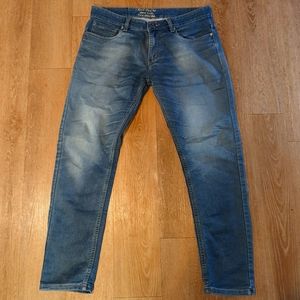 Zara Men's 36"x31"‎ stretch faded comfy soft feel jeans